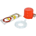30MM PUSH BUTTON RED LO W/ STD COVER