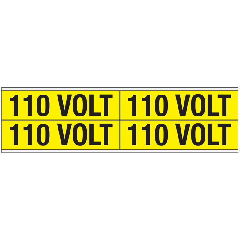VOLTAGE MARKERS CV 110 VOLT B