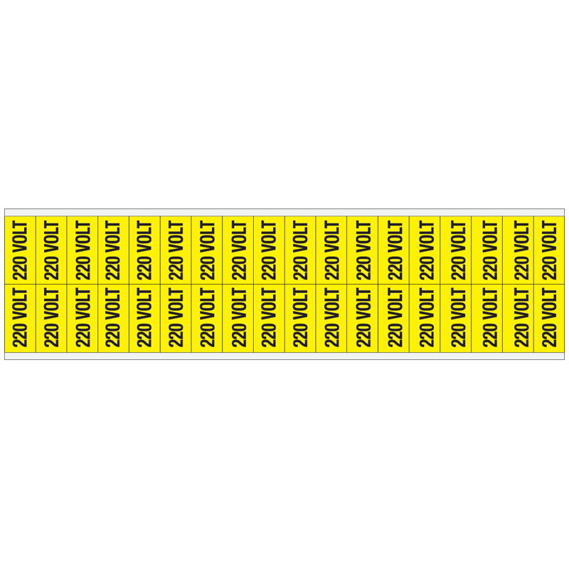 VOLTAGE MARKERS CV 220 VOLT D