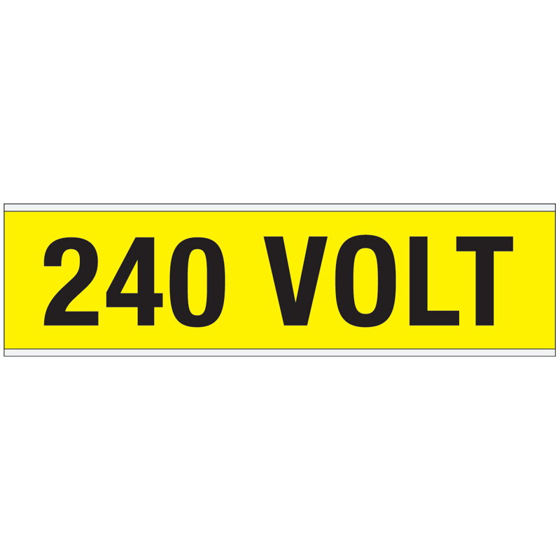 VOLTAGE MARKERS CV 240 VOLT A