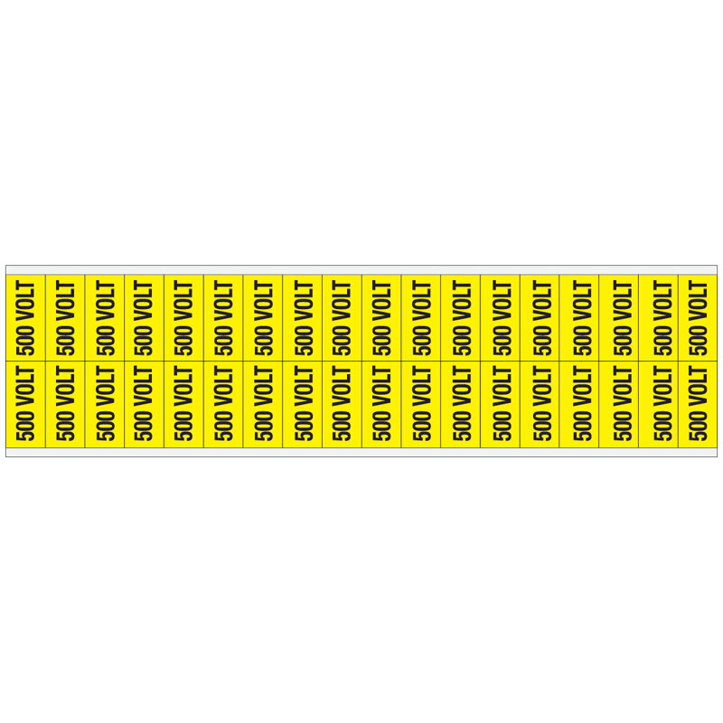 VOLTAGE MARKERS CV 500 VOLT D