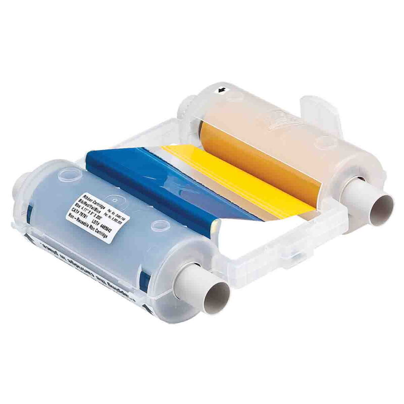Globalmark ribbon - Blk-red-blue-yellow ribbon /200mm panels Globalmark ribbon - Blk-red-blue-yellow ribbon /200mm panels